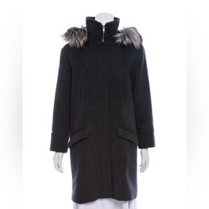 Sandova Grey Wool Coat size XS